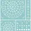 Thumbnail: 150mm+90mm Mandala Dotting Template - Reusable - Non-Adhesive or Self-Adhesive