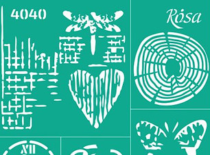 How to use self-adhesive stencils? | Arabesque