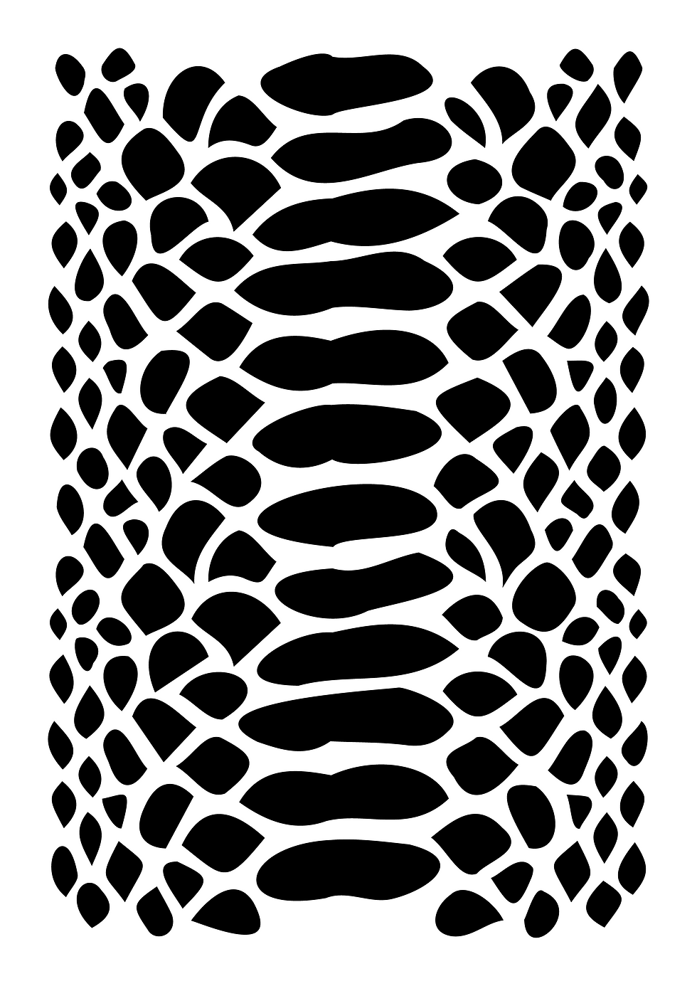 Snake Skin (seamless) - Reusable Stencil - Non-Adhesive or Self-Adhesive | Washable Reusable Self-Adhesive Stencil snake-skin-seamless-reusable-stencil-non-adhesive-or-self-adhesive-washable-reusable-self-adhesive-stencil