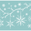 Thumbnail: Snowflake Baubles - Reusable Stencil - Non-Adhesive or Self-Adhesive