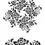 Thumbnail: Roses Pattern - Reusable Stencil - Non-Adhesive or Self-Adhesive