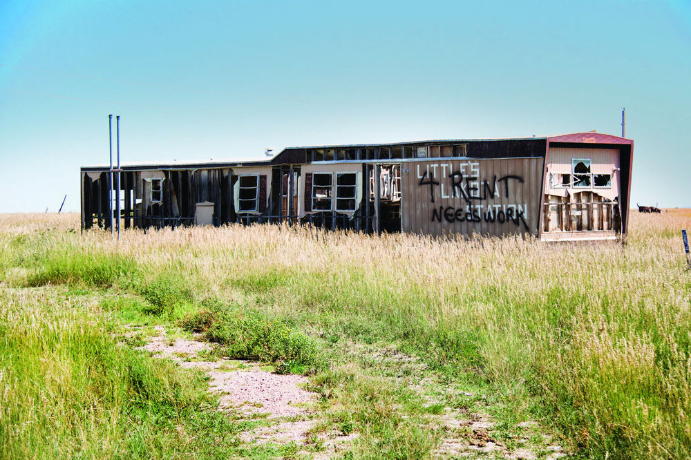 HOUSING SHORTAGE ON PINE RIDGE RESERVATION