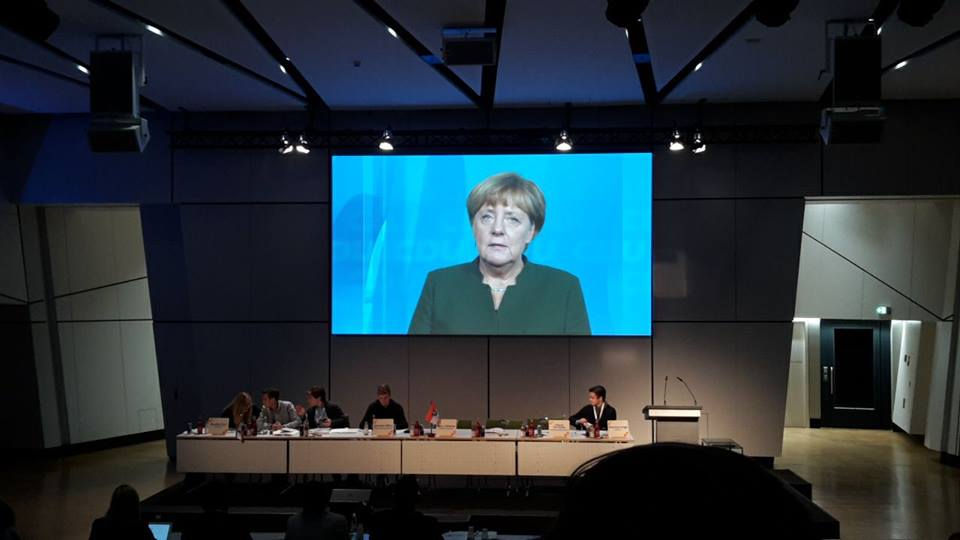 Grußwort von Angela Merkel