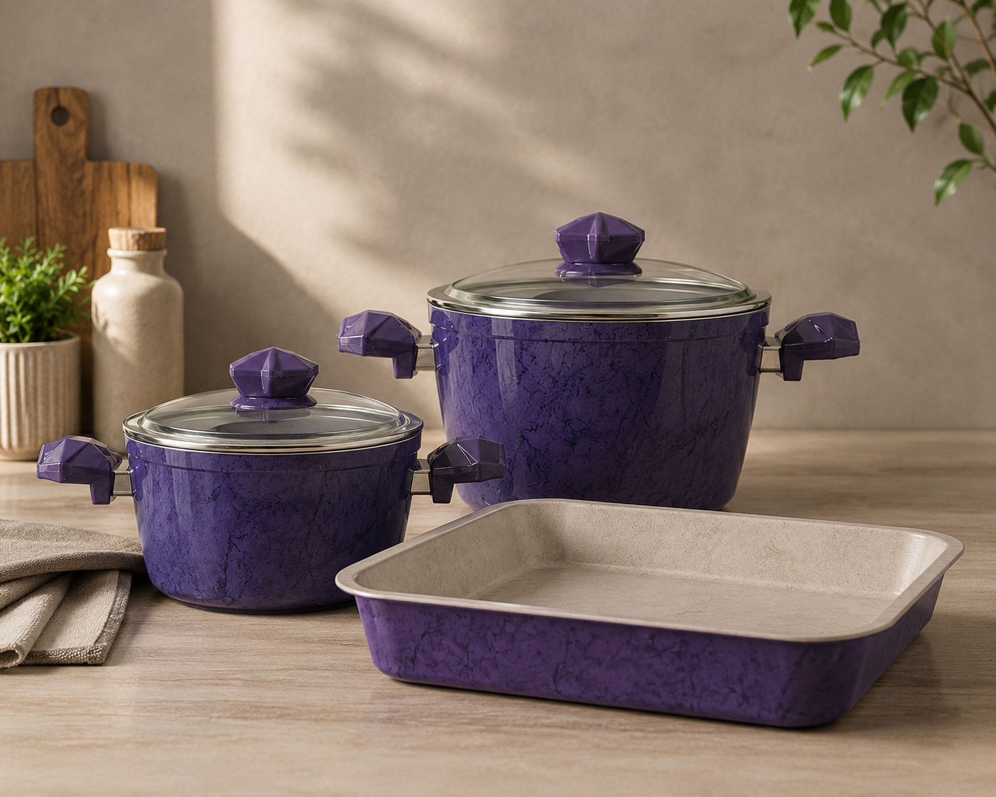Granite cookware set