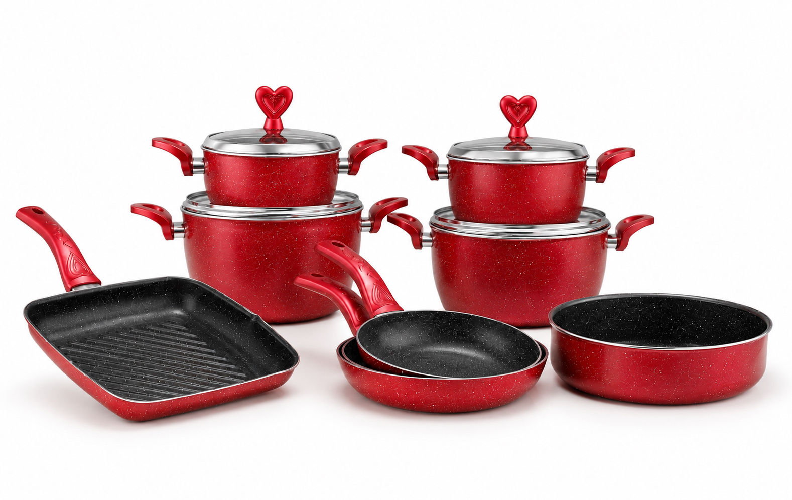 Lovely granite sets 14-psc