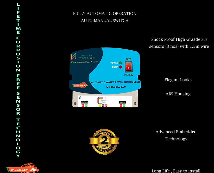 fully automatic water level controller