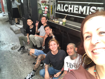 Guest Work at the Alchemist in Ho Chi Minh in Vietnam