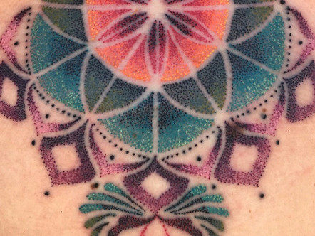 Dotwork in color