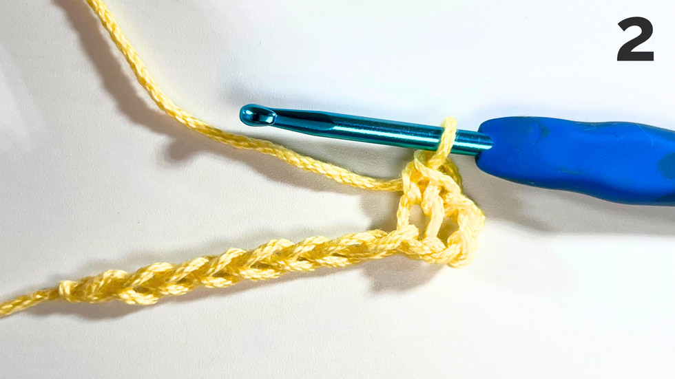 Step 1 How to Crochet Moss Stitch