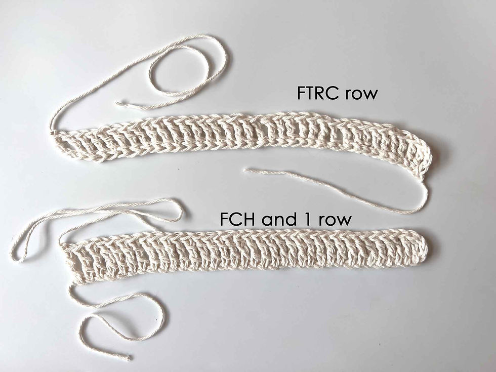 Triple Crochet Rows