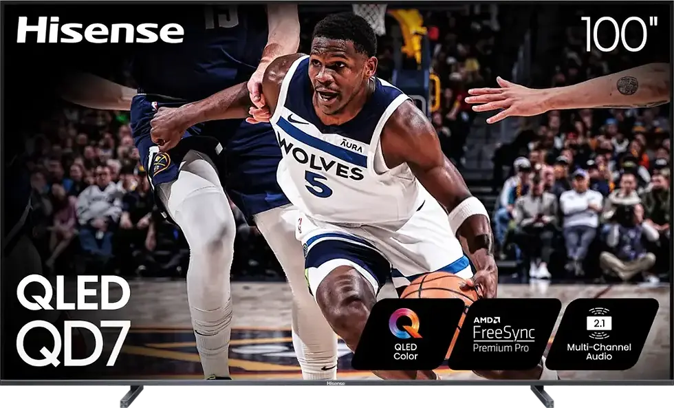 Hisense - 100" Class QD7 Series QLED 4K UHD Smart Google TV (2024)