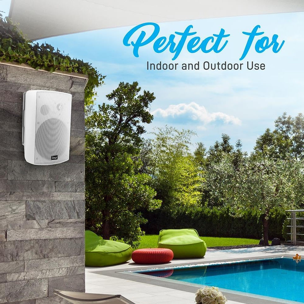 Thumbnail: Outdoor Bluetooth Patio Stereo Speakers with Installation