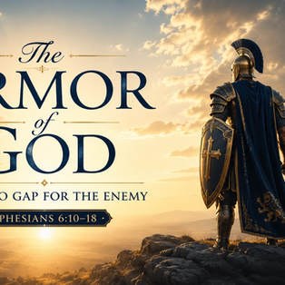 The Armor of God: Why We Must Leave No Gap for the Enemy