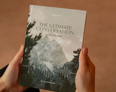 The Ultimate Conversation Is That You God Bible study book cover.