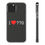 תמונה ממוזערת: Clear Phone Case — “I love 770” Minimal Transparent Protective Case