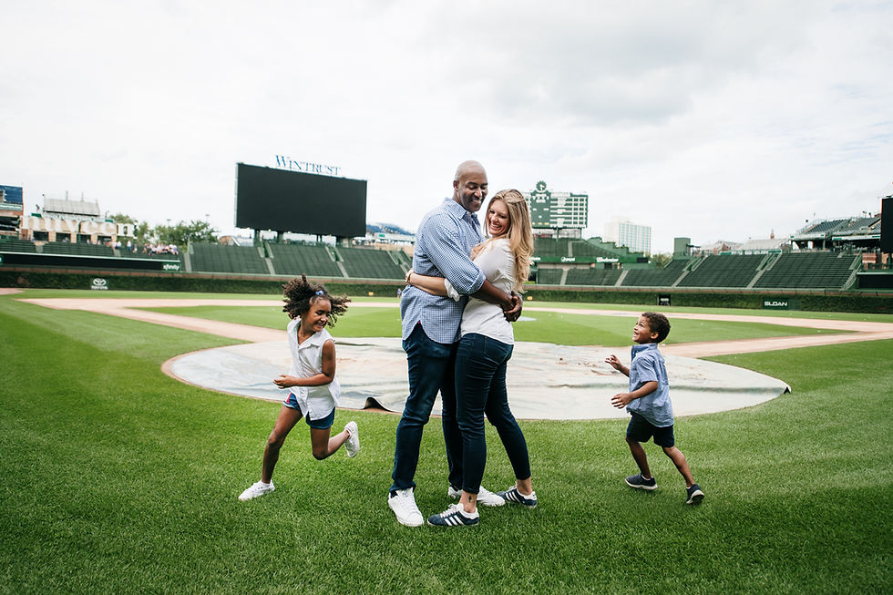 Wrigley field family session