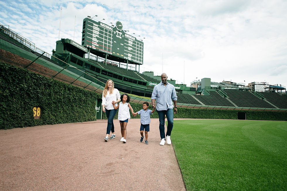 Wrigley field family session