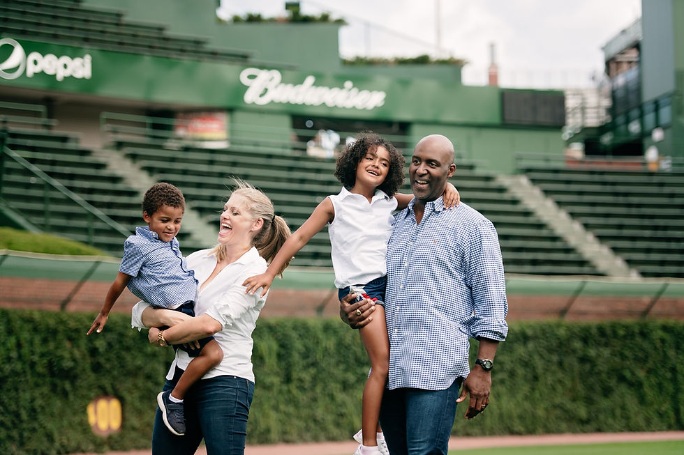 Wrigley field family session
