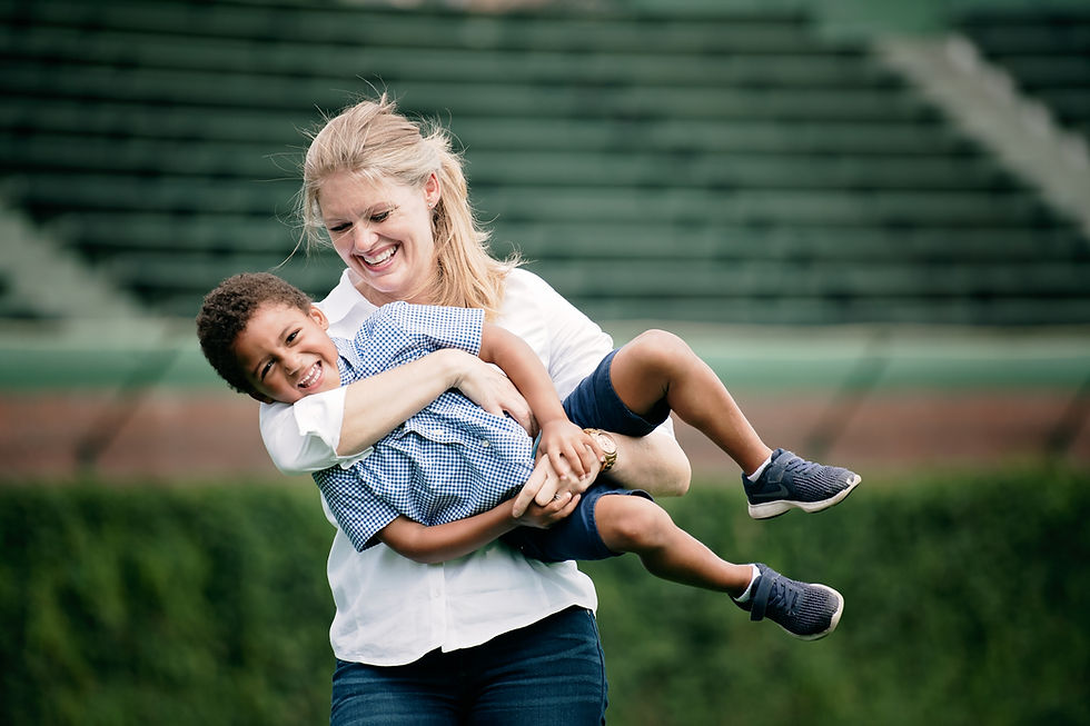 Wrigley field family session
