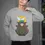 Thumbnail: Green Haired Ninja Anime Inspired Men's Sweatshirt-Calvire