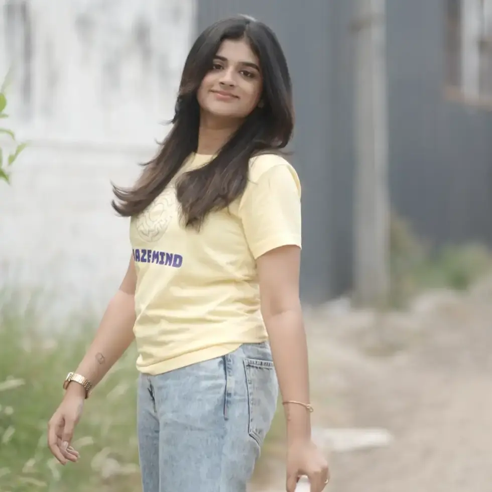 Butter yellow Maze Mind T-Shirt | Mental Health Unisex Tee