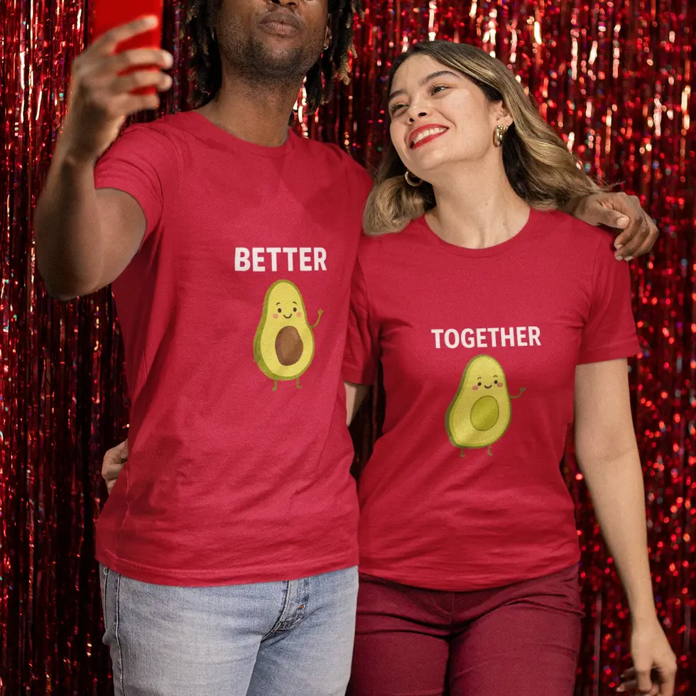 Red Avocado Couple Tee