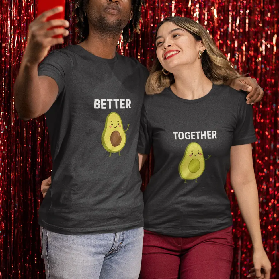 Black Avocado Couple Tee