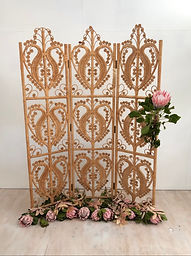 Vintage Cane Screen