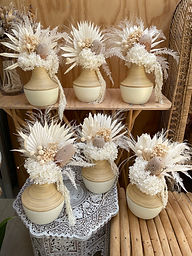 Dried florals in Vase