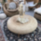 Round Rattan Coffee Table