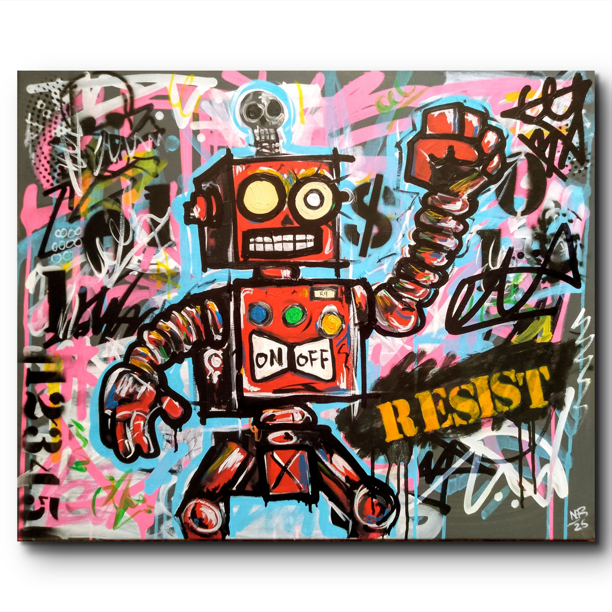 RESIST - original painting