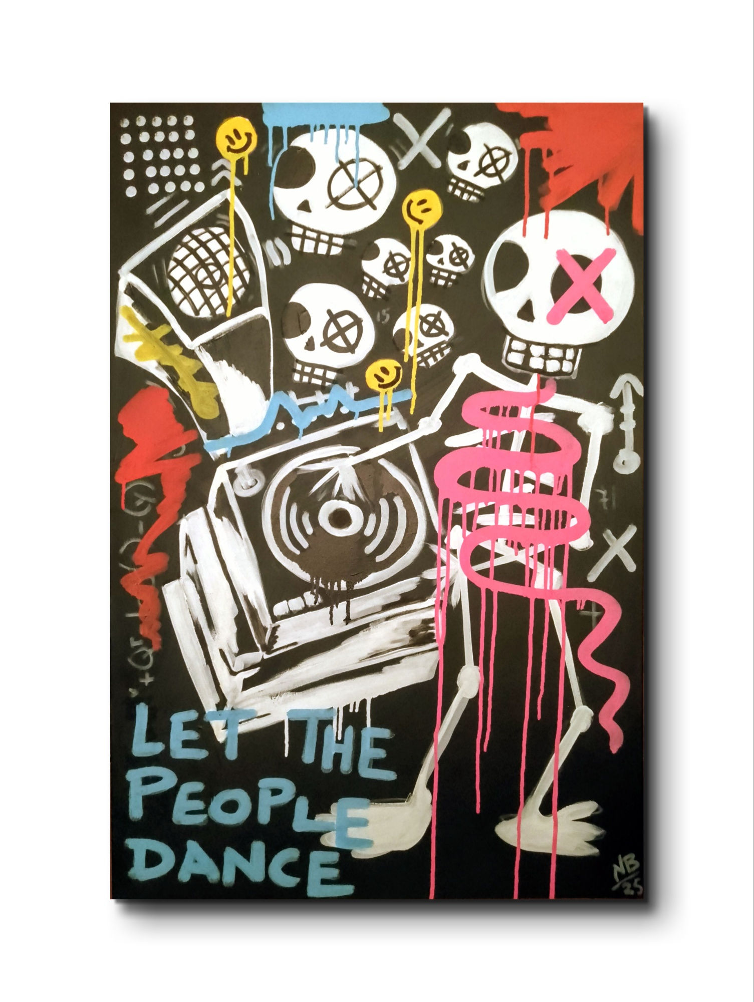 LET THE PEOPLE DANCE- original painting
