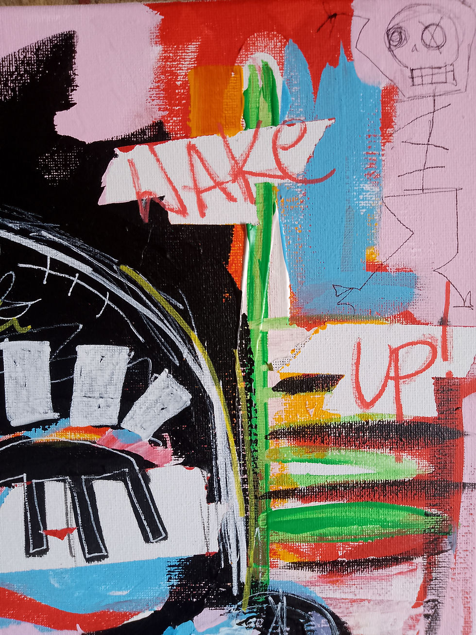 Thumbnail: WAKE UP - original painting