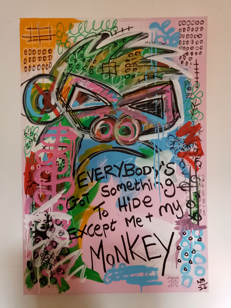 Thumbnail: MONKEY- original painting