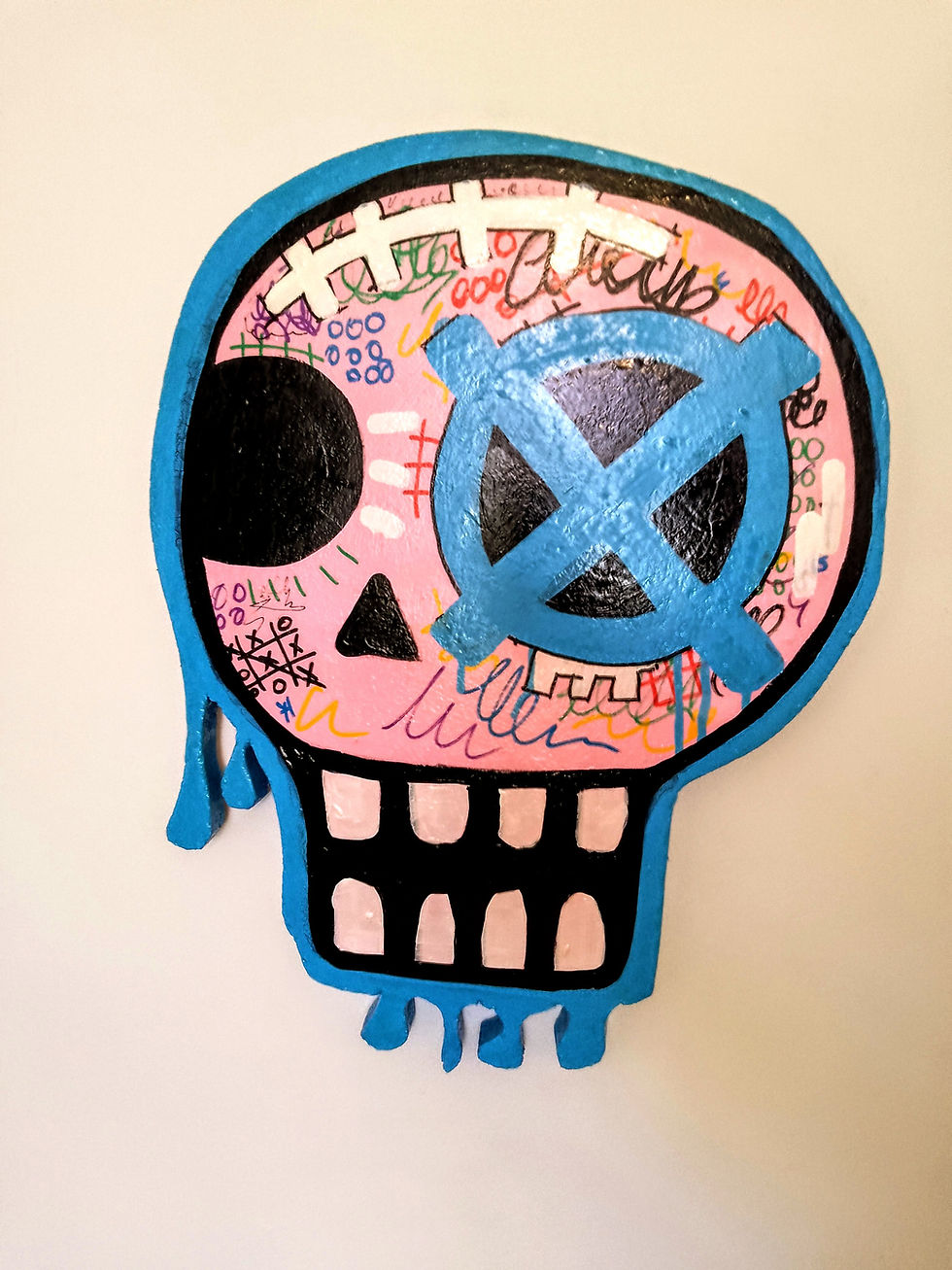 Thumbnail: 3D SKULL - original painting