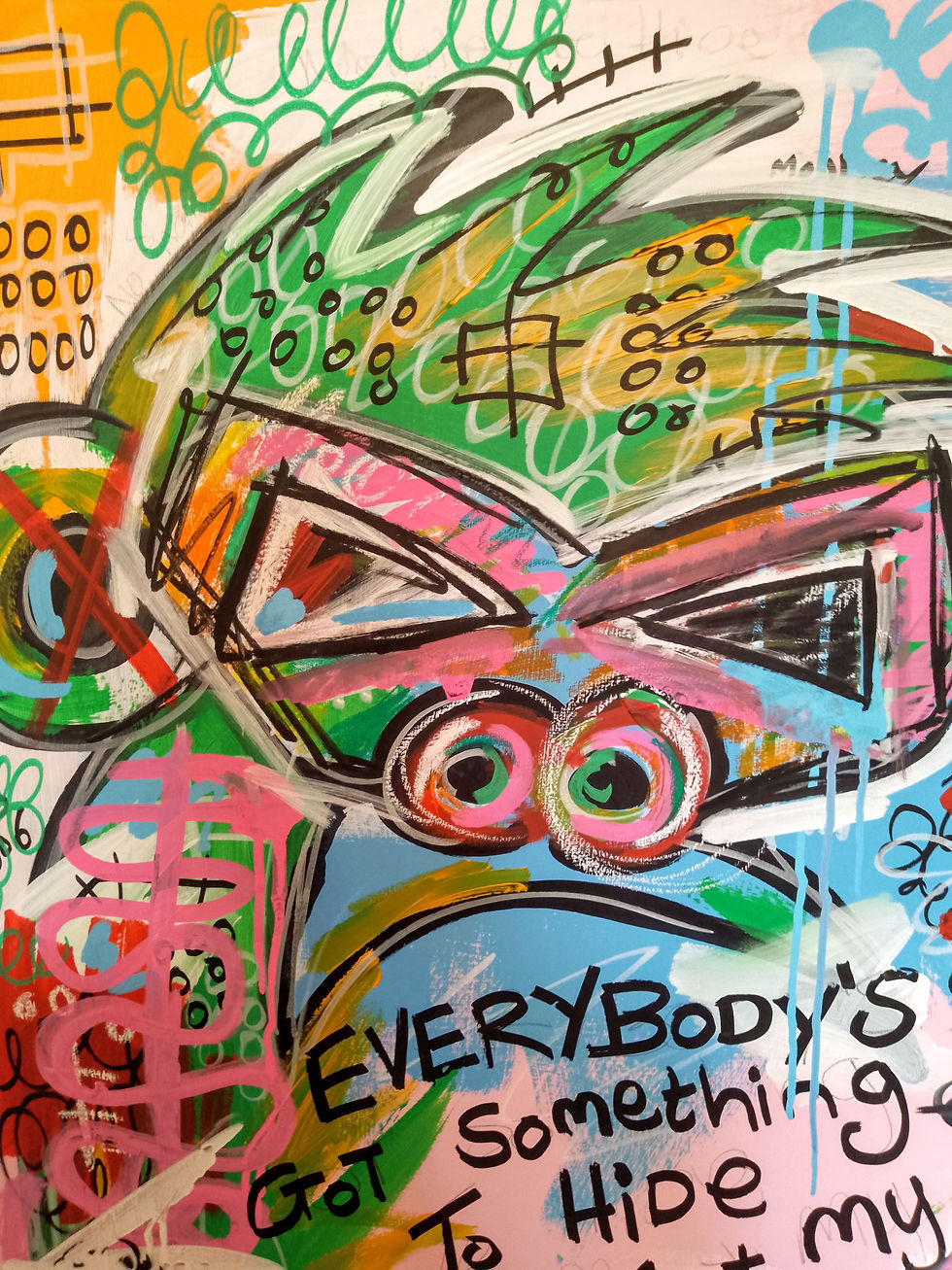 Thumbnail: MONKEY- original painting
