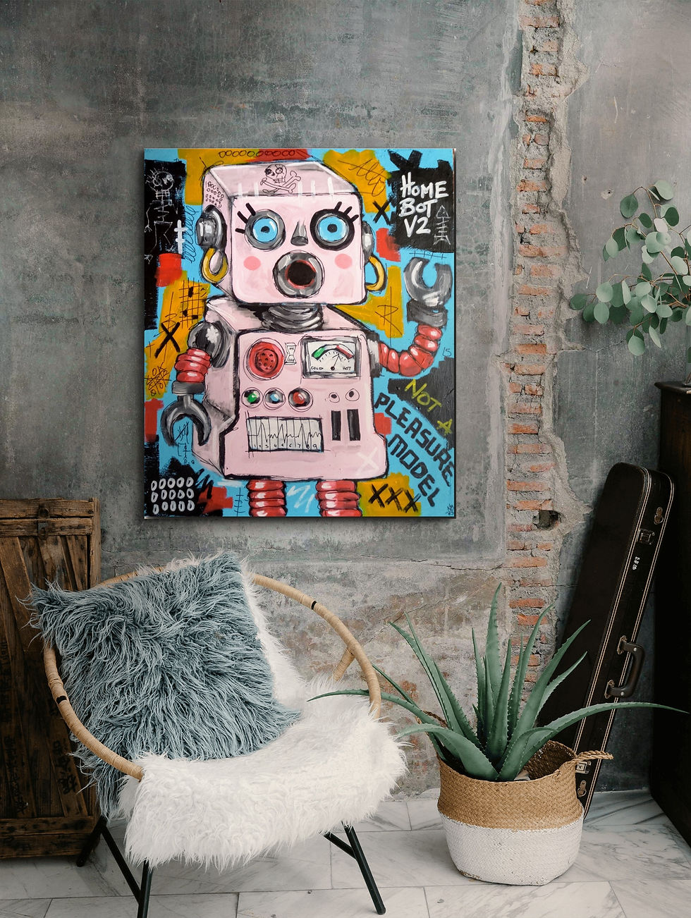 Thumbnail: NOT A pleasure model- original painting