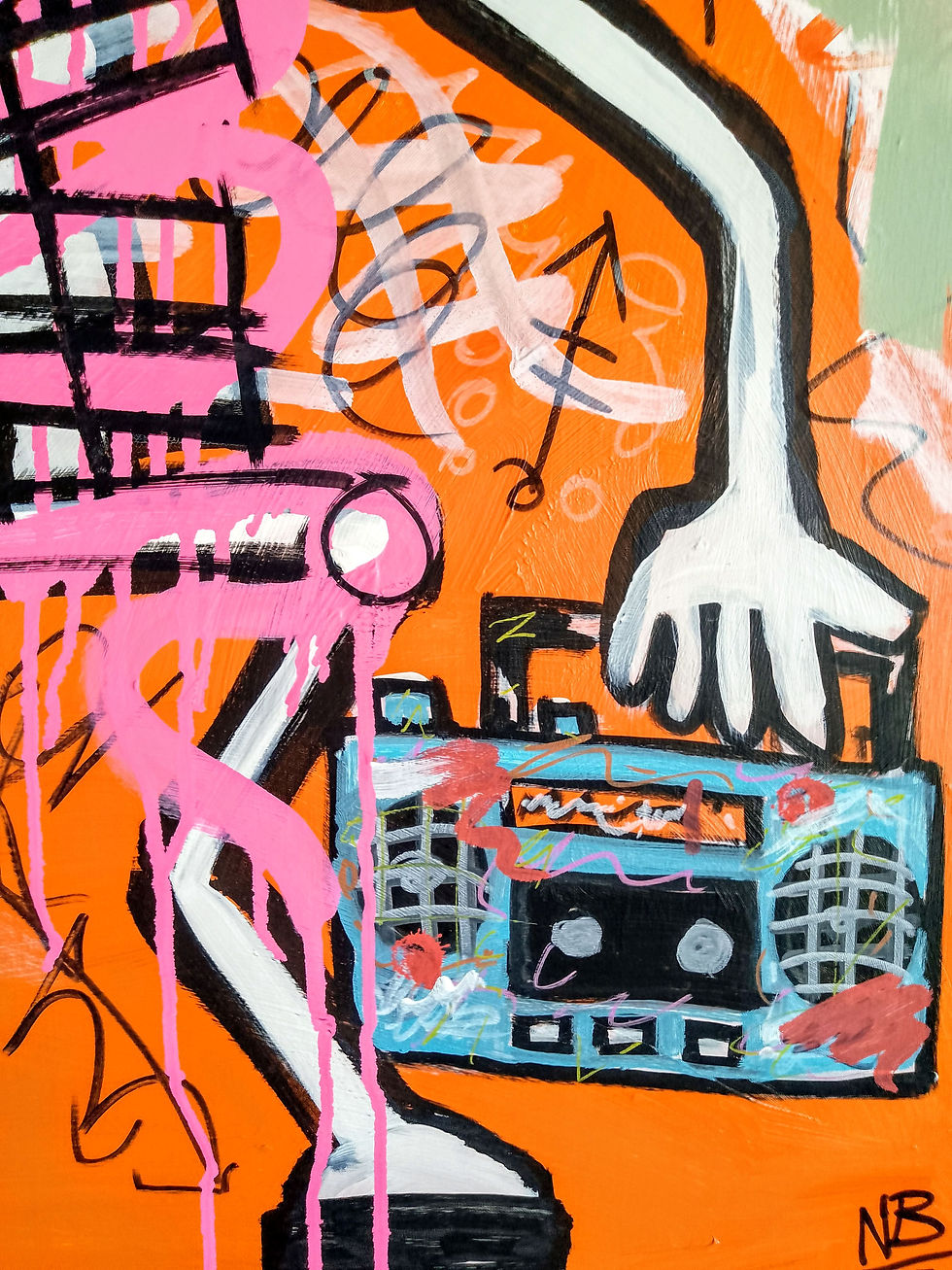 Thumbnail: MIXTAPE - original painting
