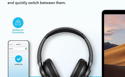 Experience Pure Audio with Anker’s Q20i Hybrid Noise Cancelling Headphones