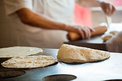 Fresh handmade tortillas