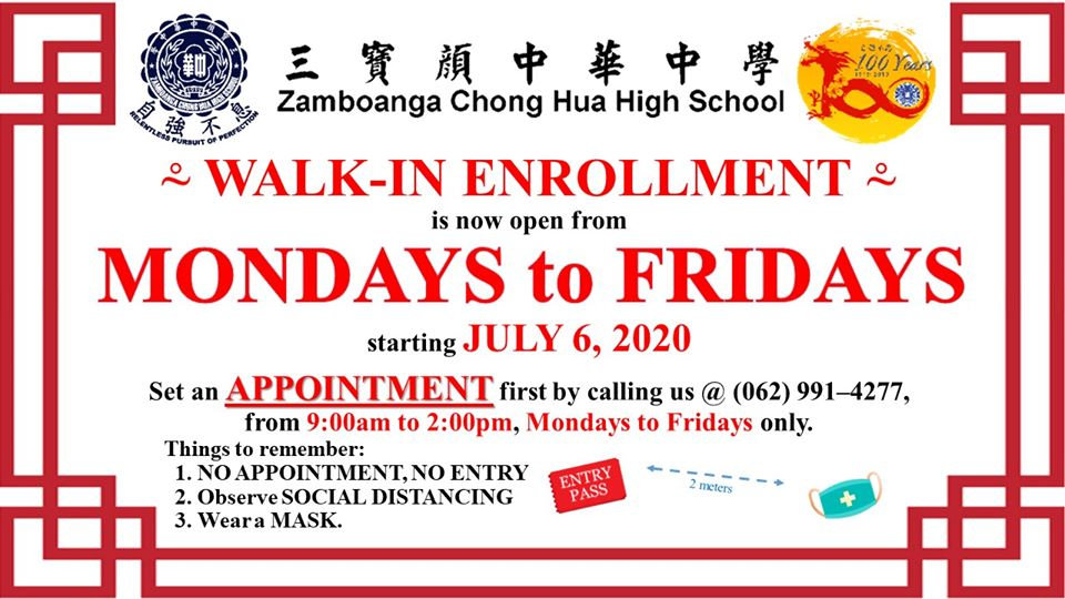 WALK-IN ENROLLMENT
