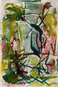 Encaustic Monotype