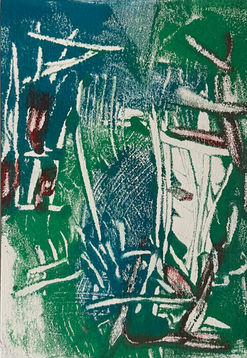 Encaustic Monotype
