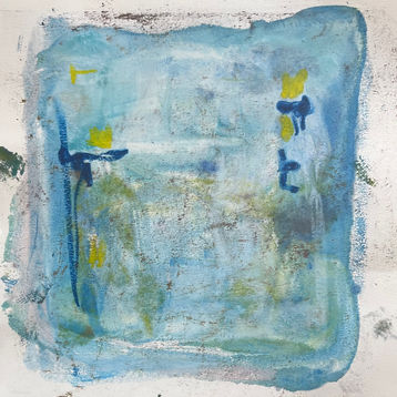 Encaustic Monotype