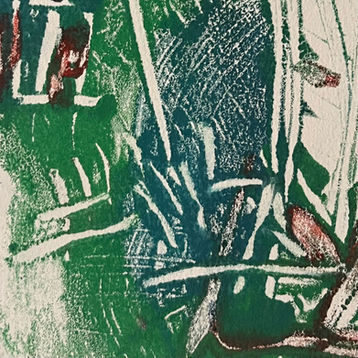 Encaustic Monotype