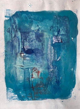 Encaustic Monotype
