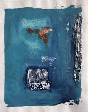 Encaustic Monotype