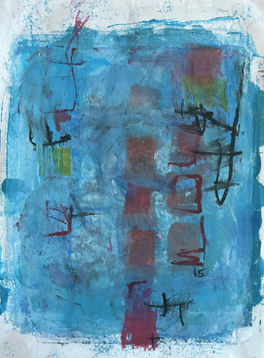 Encaustic Monotype