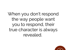 Always make sure that you are doing the right thing.