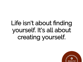Life starts with you.